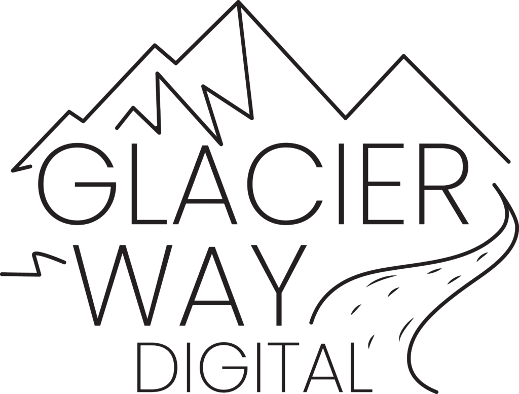 Glacier Way Digital PNG